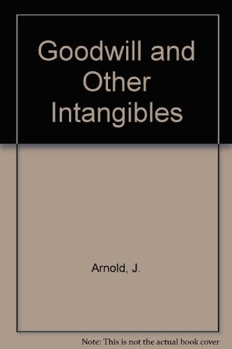 Cover for Goodwill and Other Intangibles