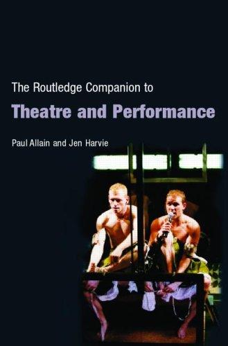 Cover for The Routledge companion to theatre and performance
