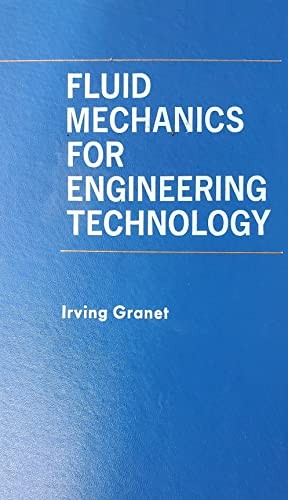 Cover for Fluid mechanics for engineering technology.