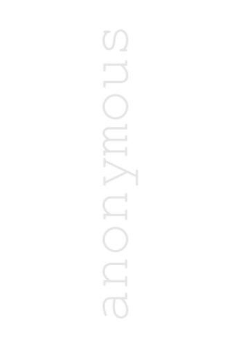 Cover for anonymous