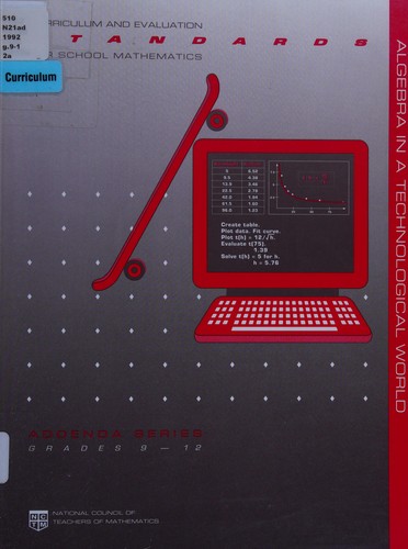 Cover for Algebra in a technological world