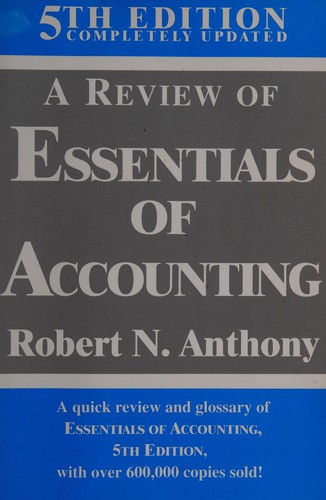 Cover for A Review of Essentials of Accounting