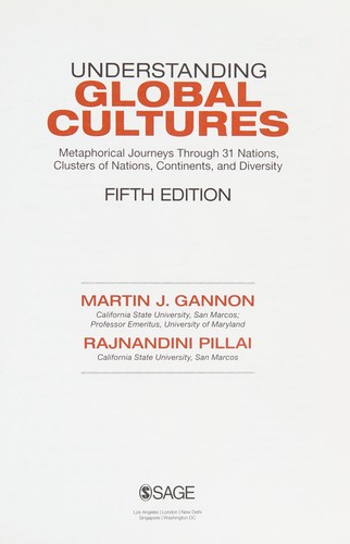 Cover for Understanding global cultures