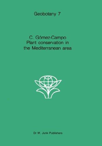 Cover for Plant Conservation in the Mediterranean Area (Geobotany)
