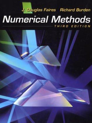 Cover for Numerical methods