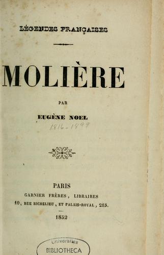 Cover for Molière