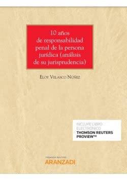 Cover for 10 años de responsabilidad penal de la persona jurídica