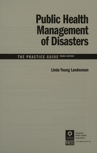 Cover for Public health management of disasters