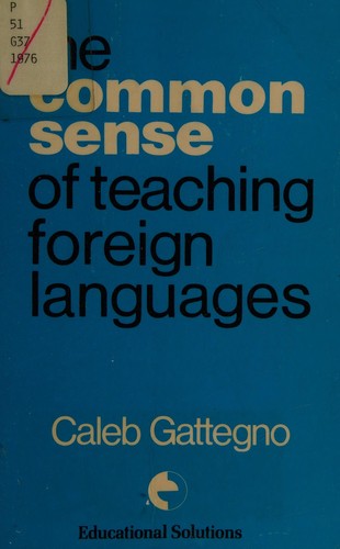 Cover for Common Sense of Teaching Foreign Languages