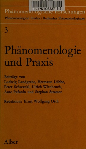 Cover for Phänomenologie und Praxis