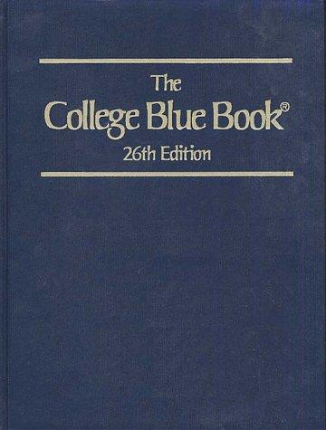Cover for College Blue Book (College Blue Book (5v. W/CD))