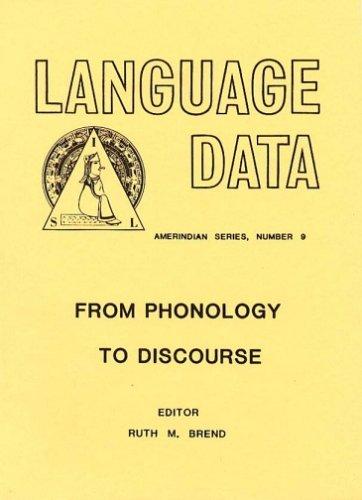 Cover for From phonology to discourse