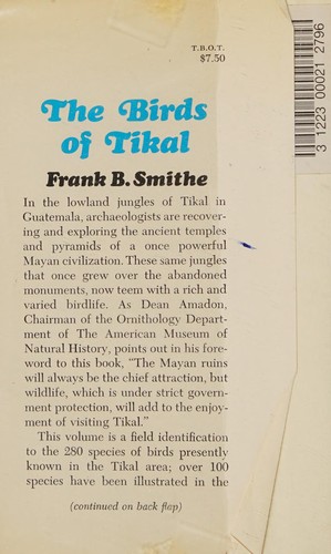 Cover for Las aves de Tikal