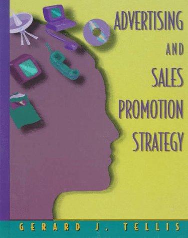 Cover for Advertising and sales promotion strategy