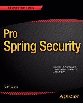 Cover for Pro Spring Security
