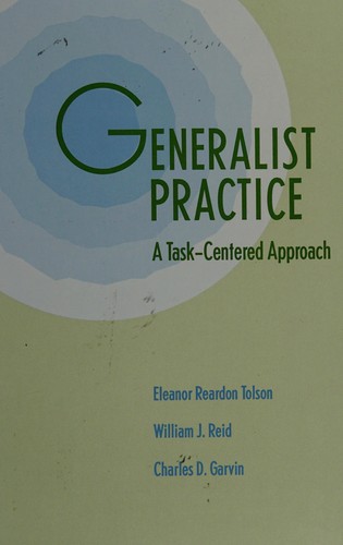 Cover for Generalist Practice