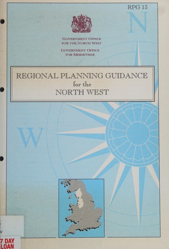 Cover for Regional Planning Guidance for the North West (Regional Planning Guidance)