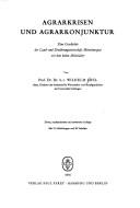 Cover for Agrarkrisen und Agrarkonjunktur