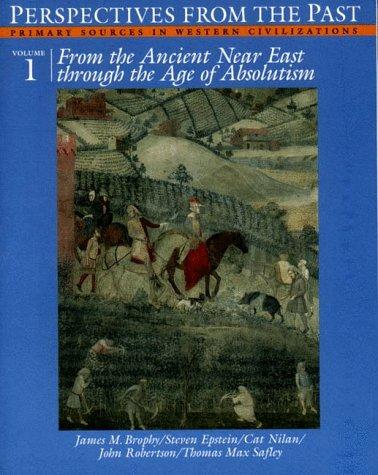 Cover for Perspectives from the Past: Primary Sources in Western Civilizations 