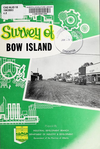 Cover for Survey of Bow Island