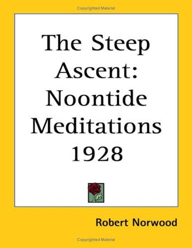 Cover for The Steep Ascent