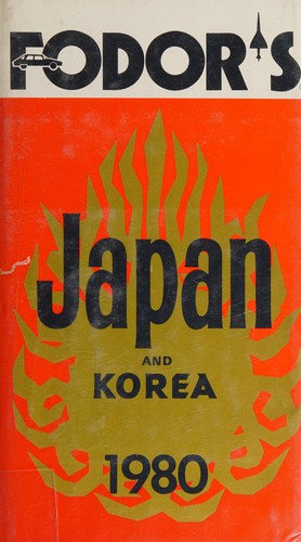 Cover for Fodor's Japan and Korea, 1980