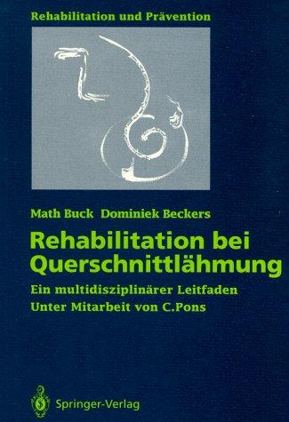 Cover for Rehabilitation bei Querschnittlähmung