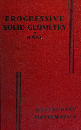 Cover for Progressive solid geometry