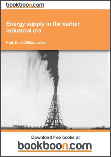 Cover for Energy supply in the earlier industrial era