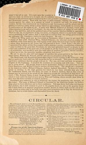 Cover for Speech of Mr. Lindley, of Missouri, in the House of representatives, June 19, 1856.