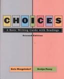 Cover for Choices