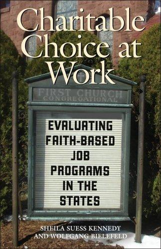 Cover for Charitable Choice at Work