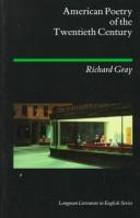 Cover for American poetry of the twentieth century