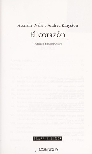 Cover for El corazoń