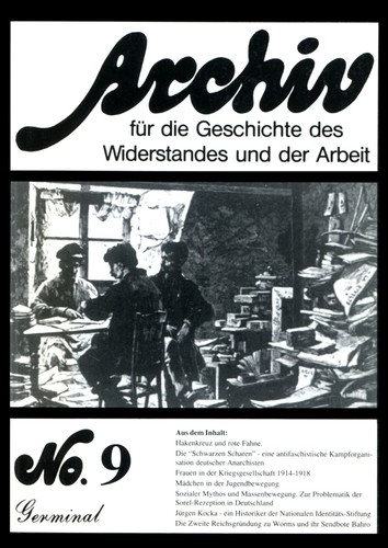 Cover for Archiv für die Geschichte des Widerstandes und der Arbeit 9