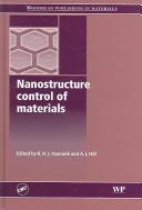 Cover for Nanostructure control of materials