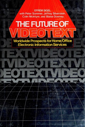 Cover for The future of videotext