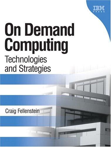 Cover for On Demand Computing