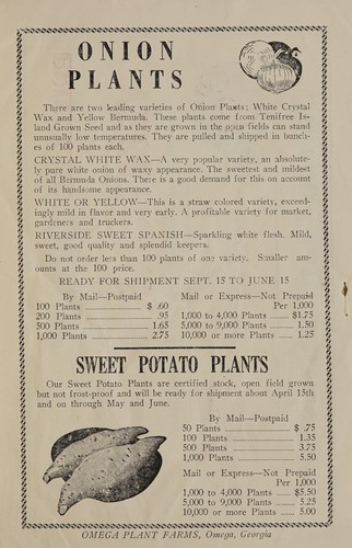 Cover for Price list quality vegetable plants