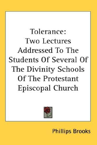 Cover for Tolerance