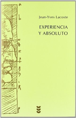 Cover for Experiencia y absoluto
