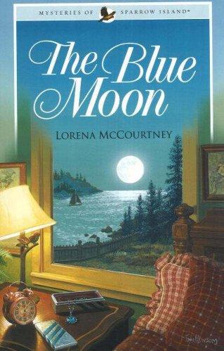 Cover for The Blue Moon (Mysteries of Sparrow Island #3)