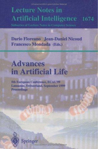 Cover for Advances in Artificial Life