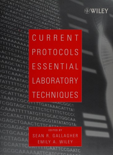 Cover for Current protocols essential laboratory techniques