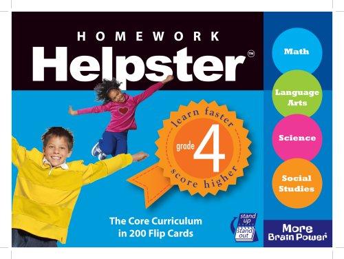 Cover for Homework Helpster Grade 4