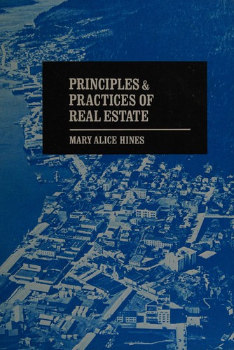 Cover for Principles and practices of real estate