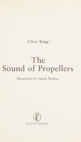 Cover for The sound of propellers.