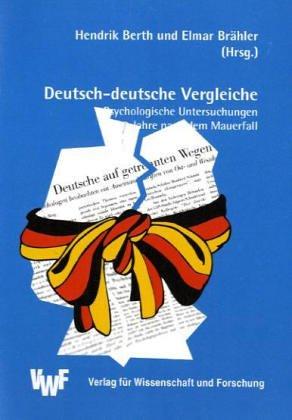 Cover for Deutsch-deutsche Vergleiche