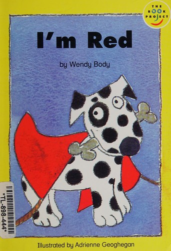 Cover for I'm red (Book project)