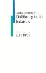 Cover for Einführung in die Judaistik